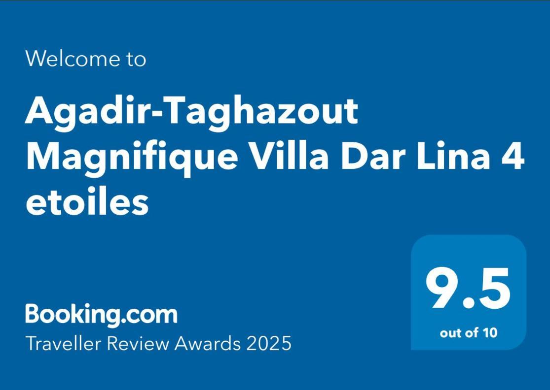 Agadir-Taghazout Magnifique Villa Dar Lina 4 Etoiles Bagian luar foto